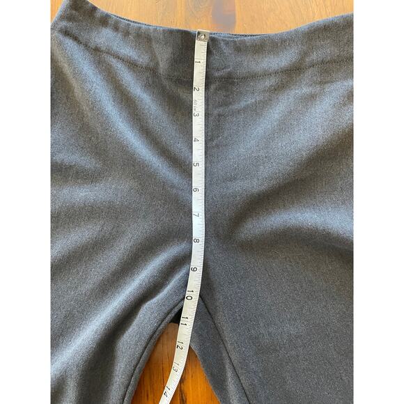 Talbots Heritage Womens Dress Pants Size 4 Gray Side Zipper Straight Leg Stretch - Picture 8 of 9